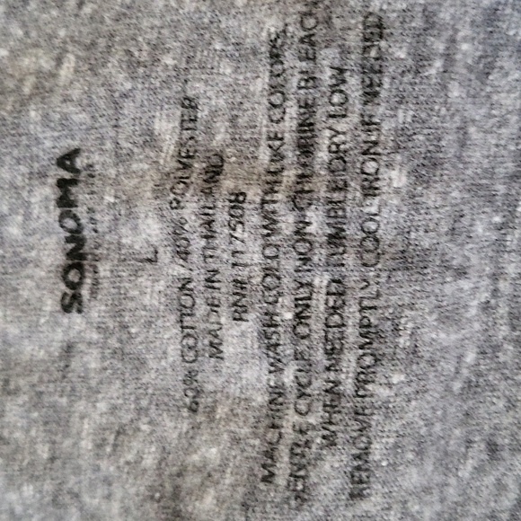 Sonoma Heather Gray Tee with Nautical and Patriotic Graphics - Picture 7 of 9